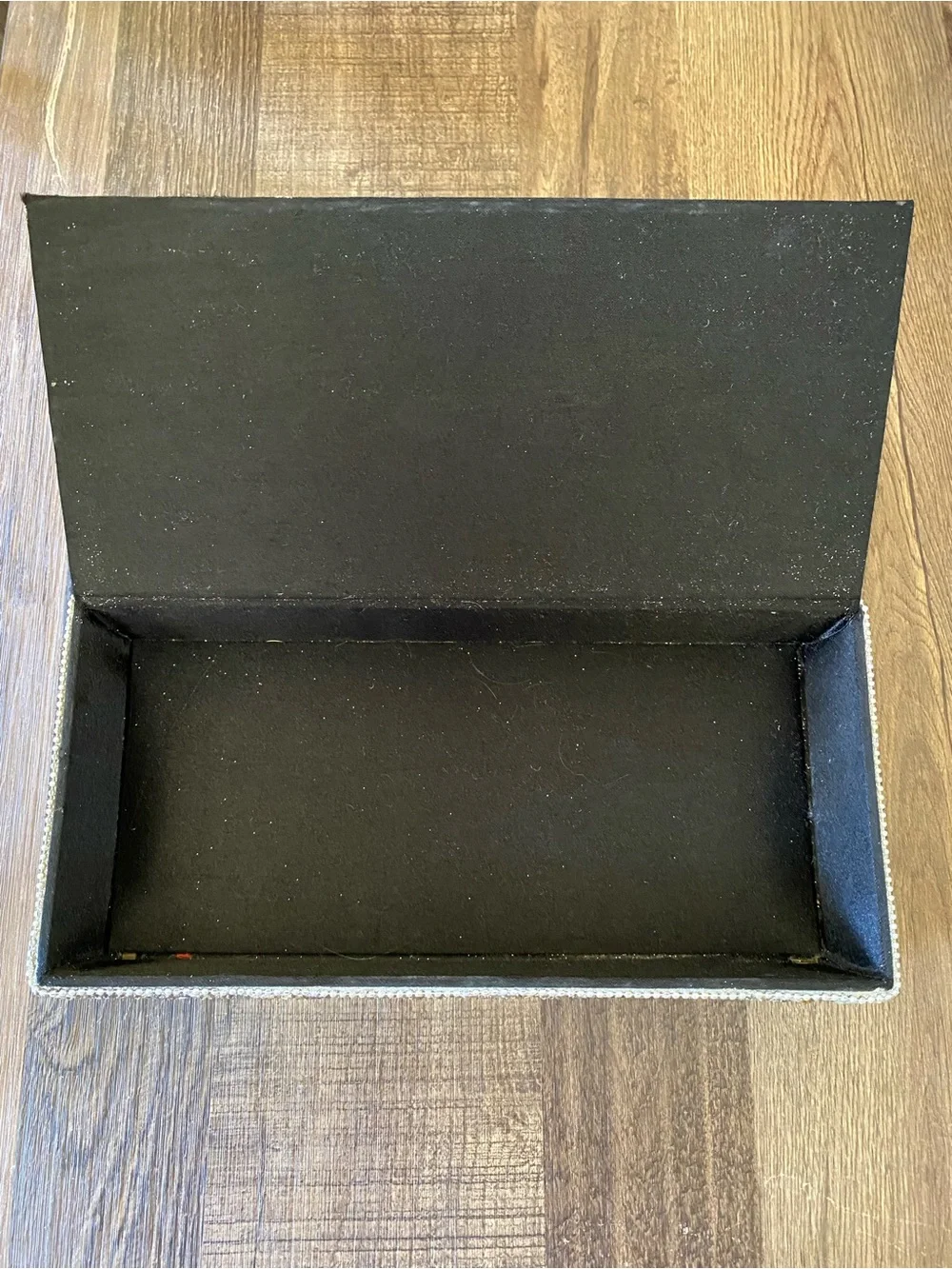 Sequin & Bead Embellished Rectangular Jewel Box